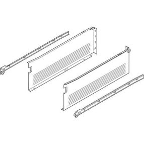 Részleges kihúzású fióksín 150mm