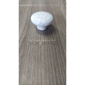 4045 Porcelán gomb, repedezett mintával