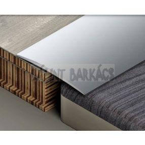 Fém burkolatváltó 8 cm, öntapadós 4542