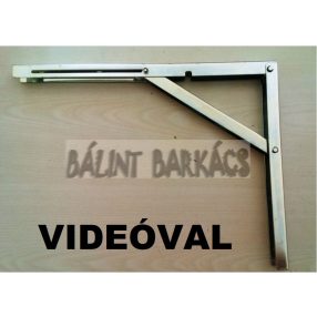 Lehajtható polctartó