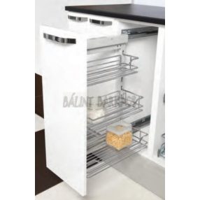 Fékes oldalkeret, króm Starax 