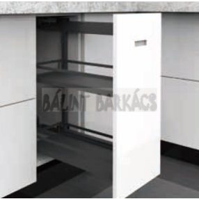 Antracit kihúzható oldalkeret