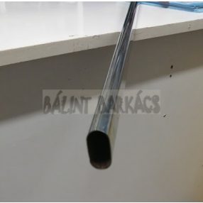 Mándlirúd, fém Ovál