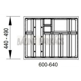 Evőeszköztartó 700/500